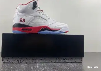 136027-120 Air 5 Jordan Red” “Fire 0614